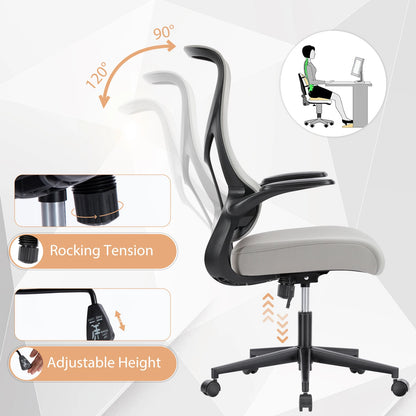 Ergonomic Mesh Office Chair - High Back Swivel Desk Chair